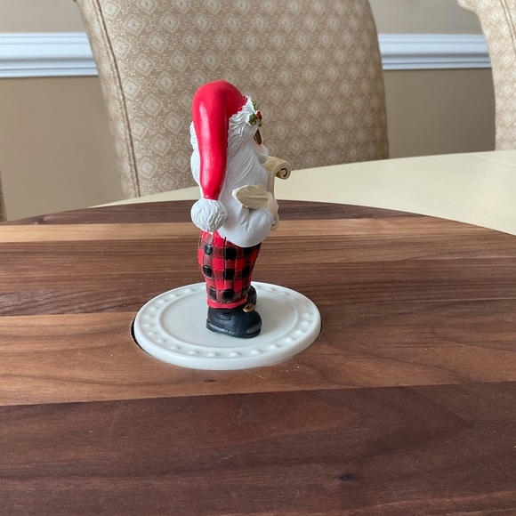 Christmas Santa Checking His List Platter Decor 🎅 - Picture 3 of 8